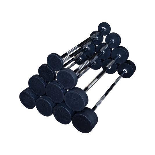 Fixed Barbell Set - Straight Barbell Set