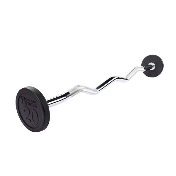 Fixed Barbell Set - EZ Curl Barbell Set