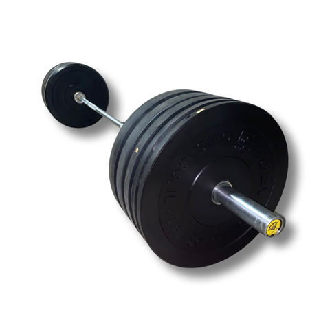 bumper plate set with bar